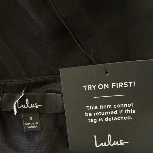 Lulus Delightful Essence Off-the-Shoulder Tiered
Maxi Dress, Black, Size S, NWT - Picture 13 of 16